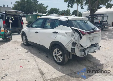 2022 Nissan Kicks S Xtronic Cvt z USA, uszkodzony, nr VIN 3N1CP5BV1NL519098